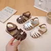 Sandalias de verano para niños, sandalias romanas de punta cerrada para niñas, zapatos de playa para niños, zapatos infantiles de comercio exterior, zapatos de bebé, sandalias Birkenstock