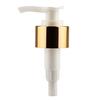 24/410 branco espiral prensa plástico ouro anodizado cabeça da bomba 28/410 built-in bomba rotativa emulsão cabeça da bomba