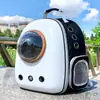 Transportadora espacial para gatos bolsa portátil, mochila para gatos y perros, jaula de transporte para mascotas para aerolíneas, bolsa de doble hombro para perros, jaula de transporte para gatos para aerolíneas