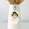 Chen Sihan Acrílico Blanco Llavero de Doble Cara Soporte para Ventilador Colgante para Bolsa Colgante para Mochila Merchandising de Celebridades Diseño Personalizado