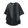 Nueva Camiseta de Manga Corta de Verano 2026 para Hombre, Moderna Ajustada de Media Manga Marca de Moda Estilo Hong Kong con Relieve 3D