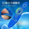 Plantillas de Masaje de Acupresión para Pies 5D para Hombres, Almohadillas de Silicona Antideslizantes para Alivio de la Presión para Estar de Pie Prolongadamente, Súper Alivio del Dolor para el Punto Yongquan, Adecuadas para Mujeres