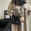 Bolso de diseño de nicho para mujer, nuevo bolso de mensajero plisado de alta calidad de moda 2023, bolso de hombro popular versátil para otoño e invierno.