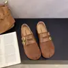 Sapatos Femininos de Outono Novo Estilo Mocassins Slip-ons Cobertura Total 2026 Mocassins para Dirigir Mary Janes Mocassins Casuais Cobertura Total Retrô