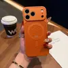 Capa de Celular Sem Moldura Adequada para Iphone17Promax com Dissipação de Calor e Sucção Magnética, Capa Respirável tipo Favo de Mel Anti-Queda para Apple 16 e 15