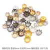 8-10 mm Hecho a Mano DIY Accesorios para Portaflores Cuentas Espaciadoras Pasador Casero Pendientes Joyería Material Espaciador Venta Caliente Venta Directa