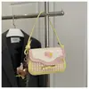Bolsas de Mujer Transfronterizas 2025 Nueva Moda Elegante Versátil para el Trabajo Diario Casual Dulce Linda Bolso de Hombro Cruzado