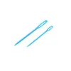 1000/Paquete Agujas de Plástico de Ojo Grande de Colores para Manualidades DIY Infantiles, Herramientas de Tejer, Costura de Suéteres, Agujas de Coser a Mano, Agujas de Punta Redonda