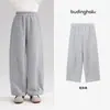Pudding Haru Roupa de Outono Meninas Roupa Infantil Calça Casual 2026 Outono Novo Estilo Infantil Calça de Moletom Simples com Curva