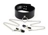 Juguetes sexuales para adultos sm, equipo alternativo de PU para delincuentes, juguetes sexuales, collar con clip para el pecho, productos sexuales, collar de esclavo para perros, entrega de una pieza