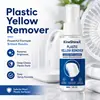Kineshinex Removedor de Amarelamento de Plástico, Agente de Limpeza e Reparo para Amarelamento por Oxidação de Plástico Branco, Solas de Sapato, Carcaças de Eletrodomésticos