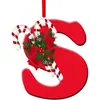 Adornos Nuevos Creativos de Letras Inglesas Transfronterizos Acrílico Plano Decoración para Árbol de Navidad Fiesta en Casa Regalo