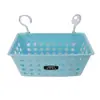 Cesta colgante de plástico Cesta de almacenamiento con gancho Cesta de almacenamiento Productos de plástico Cesta colgante de doble gancho Suministros de cocina Cesta colgante