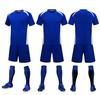 Roupas de Futebol para Revenda Conjunto Personalizado Uniforme de Treinamento de Futebol Infantil Roupas de Aula de Manga Curta Absorvente de Suor Respirável Secagem Rápida
