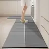 Tapetes para Piso de Cocina Estilo Europeo Absorben Agua y Aceite, Tapetes para Piso de Barro Diatomeas Son Resistentes a Manchas y Fáciles de Cuidar, Tapetes Antideslizantes para Puertas se Envían por Cuenta de Otros