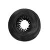 Peluca de Cabeza de Bola de Bigotes de Dragón Anillo para Mujer Cabello Humano Simulado Accesorios para el Cabello Volumen de Cabello Esponjoso Estilo Dorado Moño para el Cabello Cabeza de Capullo de Flor