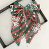 Serie Navideña Nueva Transfronteriza Pinza de Resorte con Lazo Copo de Nieve Árbol de Navidad Pasador para Cabello de Persona Mayor Accesorios para el Cabello de Fiesta de Año Nuevo