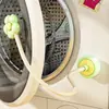 Hebilla de Ventilación de Flor para Lavadora Soporte Transpirable para Lavadora de Tambor Doméstica Soporte Magnético Removible