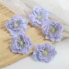 Flores Artificiais Europeias e Americanas Cruzadas Cabeça de Flor de Rosa Jinling Flor de Seda Adorno de Cabelo Estilo Férias na Floresta e na Praia Acessórios de Cabelo Boêmios Material