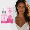Esencia Facial Bronceadora Viareline Piel Clara (Rosa) Consigue un Tono Bronceado Claro Sin Exposición al Sol, Perfecto para Bronceado de Verano