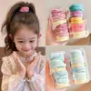 Gomas para el Cabello de Niñas que No Dañan el Cabello, Bandas Elásticas Altas para Recoger el Cabello, Bandas de Goma Duraderas de Alta Elasticidad para Niñas, Accesorios para el Cabello de Niñas Pequeñas
