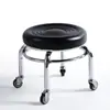 Taburete pequeño con ruedas, taburete bajo, taburete de rodaje silencioso, taburete para caminar para niños, taburete de manicura, taburete de pedicura, taburete para cambiarse de zapatos, herramienta para el cuidado infantil