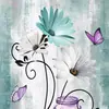 Pegatinas de diamante 5D para manualidades, pintura al óleo, pintura de mampostería de cristal, personalizadas, hechas a mano, transfronterizas, al por mayor