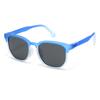 2026 Nuevas Gafas de Sol Polarizadas de Moda para Niños con Montura Cuadrada Color Degradado Montura TR Anti-UV Gafas de Sol Kb692