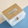 Ventas Directas de Fábrica Caja de Pañuelos Simple Plástico Almacenamiento Multifuncional para Sala de Estar y Baño Caja de Pañuelos sin Perforaciones Dropshipping