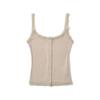 BT897-25 Primavera Nuevo Estilo Americano Deseo Puro Chica Caliente Escotado Cuadrado Encaje Ajustado Base Tirantes