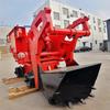 Carregador elétrico de rocha de roda ferroviária Chengde liga resistente ao desgaste carregador elétrico de rocha mineração carregador elétrico de rocha