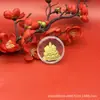 Pegatina para Teléfono de Oro Puro 999 Gato de la Suerte Dios de la Riqueza Parche Dorado Selección de Regalo Navideño Buenos Artículos Mismo Estilo que Shuibei Venta al por Mayor