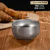 Tazón de Acero Inoxidable 304 Estilo Coreano Doble Capa Aislamiento Térmico Cantina Escolar Estudiante Tazón de Arroz Comercial Engrosado Anti-caída para Niños Tazón para Sopa