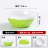 Bol para Fideos Imitación Porcelana Melamina A5, Bol Engrosado Forma de Caracol, Bol para Fideos con Sopa de Res, Bol para Ramen de Tienda de Fideos Bicolor de Pie Alto, Logo Personalizado