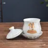 Taza de Suministro de Agua de Cerámica para la Diosa de la Misericordia Bodhisattva Taza de Suministro de Agua para Buda Salón de Buda Taza de la Gran Compasión Suministros para Buda