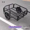 Reboque Elétrico Externo Montado na Traseira para Veículos, Pequeno Reboque Montado na Traseira para Motocicletas, para Barracas de Mercado, Transporte de Carga, Pesca, Transporte de Animais de Estimação, Caminhão Plataforma