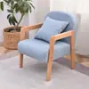 Sofá doble para lectura y enseñanza infantil, sofá pequeño de jardín de infantes, asiento de madera maciza de princesa para niña, silla de lectura