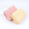Bolsa de Cosméticos Rayada de Moda Europea y Americana para Mujer, Neceser Portátil Impermeable, Bolsa de Almacenamiento para Cosméticos de Seersucker Suave y Ligera
