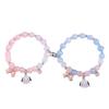 Pulsera de Cachorro Lindo de Dibujos Animados Mejor Amigo Pulsera Diseño de Pareja para Estudiante Pulsera de Aleación Magnética de Nicho al por Mayor