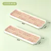 BNBSBandeja de Drenaje de Doble Capa para el Hogar de Plástico Rectangular Bandeja para Té Bandeja para Frutas Bandeja para Tazas de Agua Tazas de Té Bandeja de Drenaje