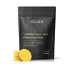 Toallitas Limpiadoras Eelhoe de Cúrcuma y Ácido Kójico Limpieza Suave de los Poros Faciales, Iluminadoras, Hidratantes y Refrescantes