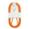 Carregamento Rápido Pd 60W Tipo-C Duplo Trançado Laranja Hermes Resistente à Dobra Adequado para Apple 17TipoC Carregamento Rápido Dados