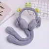 Protetores de Ouvido Novos de Inverno Femininos Estilo Coreano à Prova de Frio Congelado Fofo Quente Dobráveis Estudante Protetores de Ouvido Masculino para Montaria Bolsas de Orelha Aquecimento de Orelha
