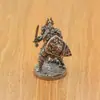 Cobre Blanco Sólido Rey Soldado Arthur Modelo Legendario Juguete Regalo para Niños Tablero de Juego de Personalidad Pieza de Ajedrez Adornos de Mano