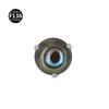 Aleación de titanio F136 3.5 mm piedra natural 0.9 diente joyería de perforación rosca interna clavo de labio pendiente fábrica en stock venta al por mayor