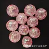 Color mágico 16 mm acrílico palomitas de maíz reventadas cuentas accesorios para joyería hechos a mano diy en línea Transmisión en vivo Roja