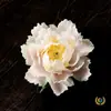 Flor de Loto, Flor de Peonía, Decoración Cerámica Hecha a Mano Inspirada en el Zen Fragante, Adorno para Mesa de Café, Regalo para Oficina en Casa