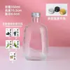 Botella de Vidrio Espeso para Vino de Frutas, Botella de Vino Vacía Sellada de Gama Alta para Uso Casero, Botella Dispensadora de Cócteles de Vino de Bayas, Botella de Vino Pequeña Transparente