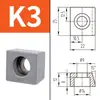 Bloque de Guía Lineal Máquina Herramienta Bloque de Fijación de Riel Lineal Placa de Presión Inclinada Tipo T1T2T3A123K123 Bloque Cuña de Riel Deslizante Otro