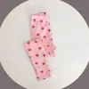 Nova coleção de outono de leggings para meninas: leggings elásticos de algodão puro para meninas, calças versáteis e justas para bebês meninas